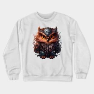 Owl Warrior Crewneck Sweatshirt